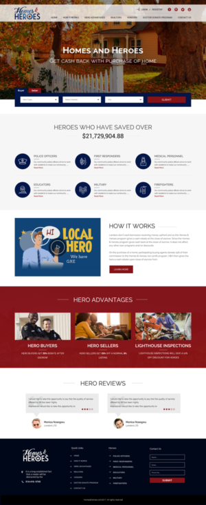 Web Design by Dream Logo Design for this project | Design: #15252579