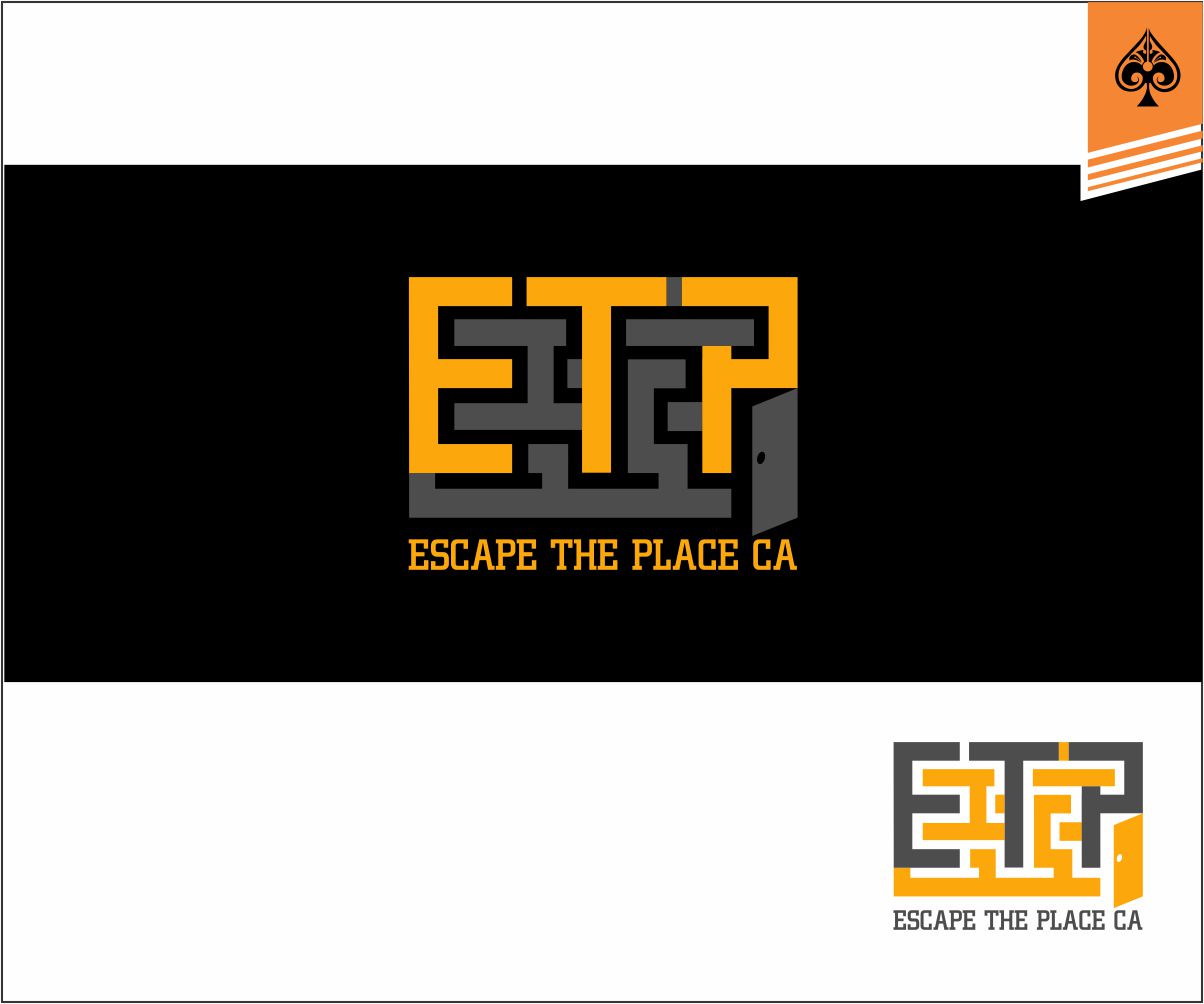Diseño de Logo por ace_art™ para Escape The Place CA | Diseño #15252149