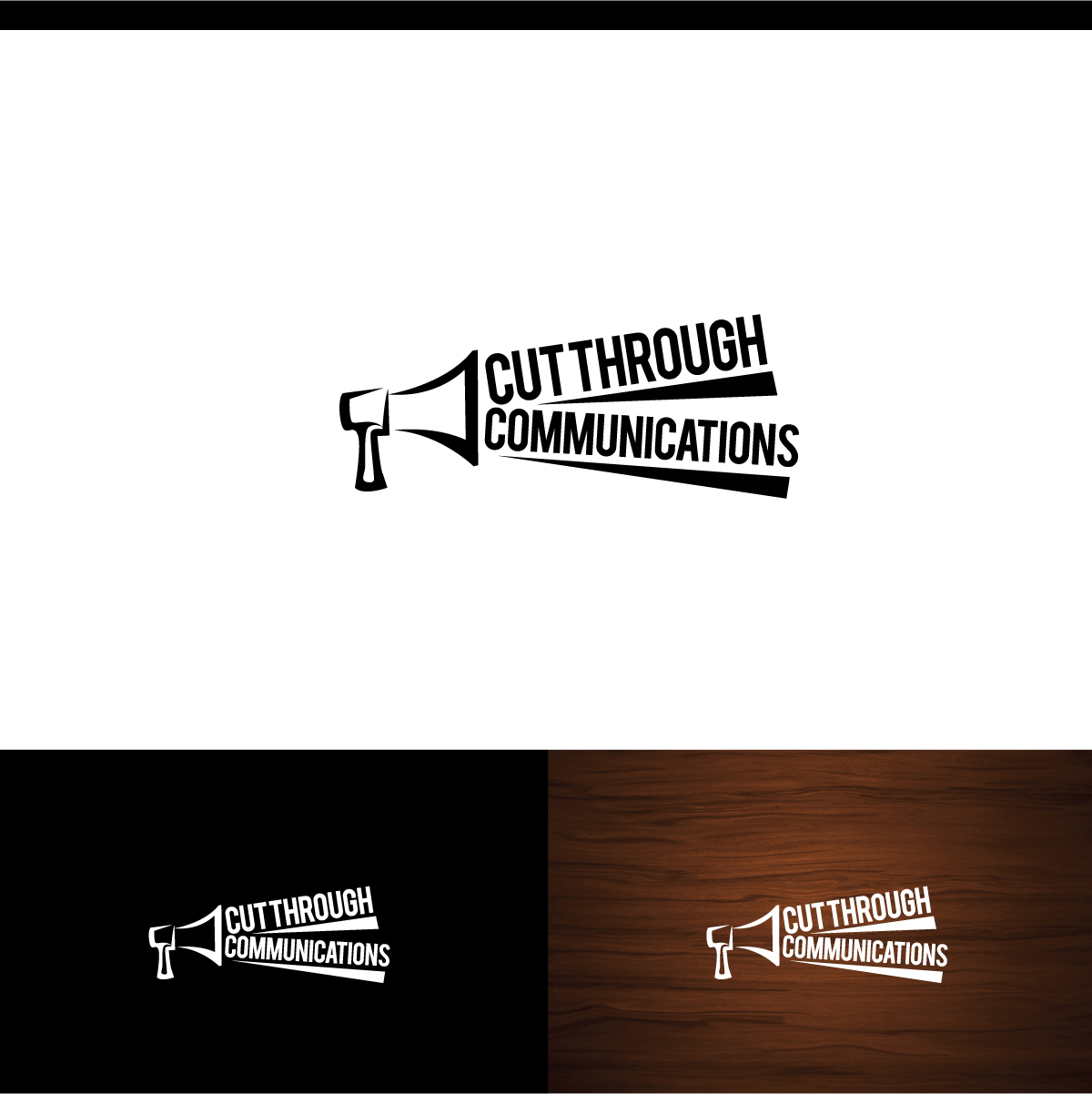 Diseño de Logo por e-graphics para Cut Through Communciations | Diseño #15250360