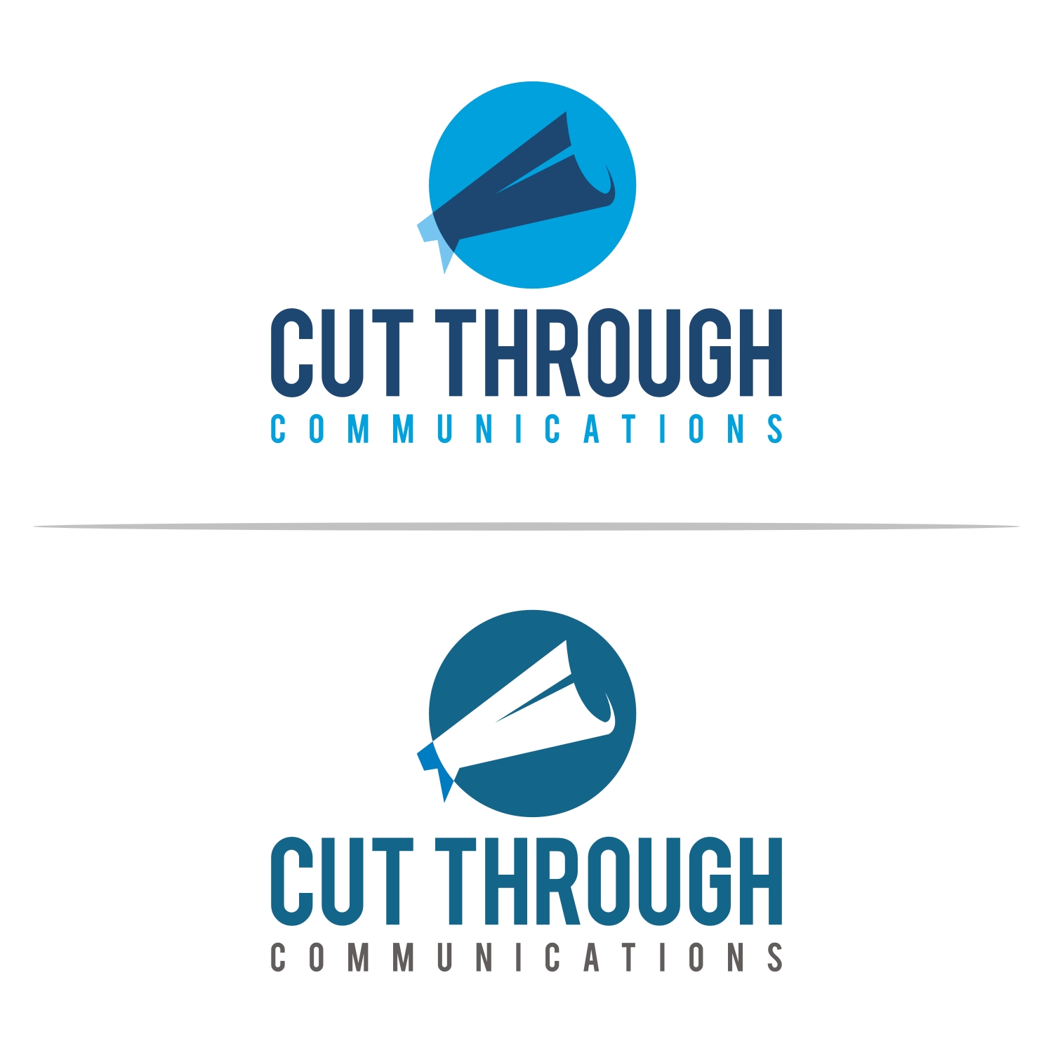 Diseño de Logo por e-graphics para Cut Through Communciations | Diseño #15257112