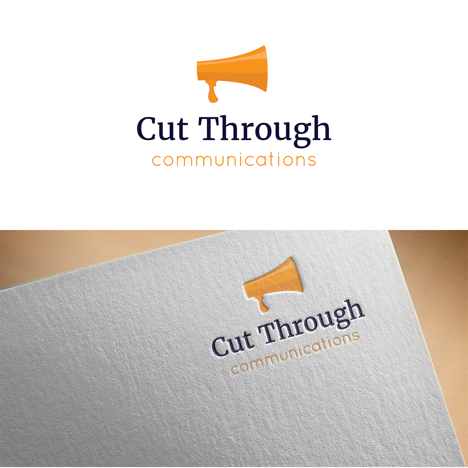 Diseño de Logo por Maximilian.Design para Cut Through Communciations | Diseño #15318119