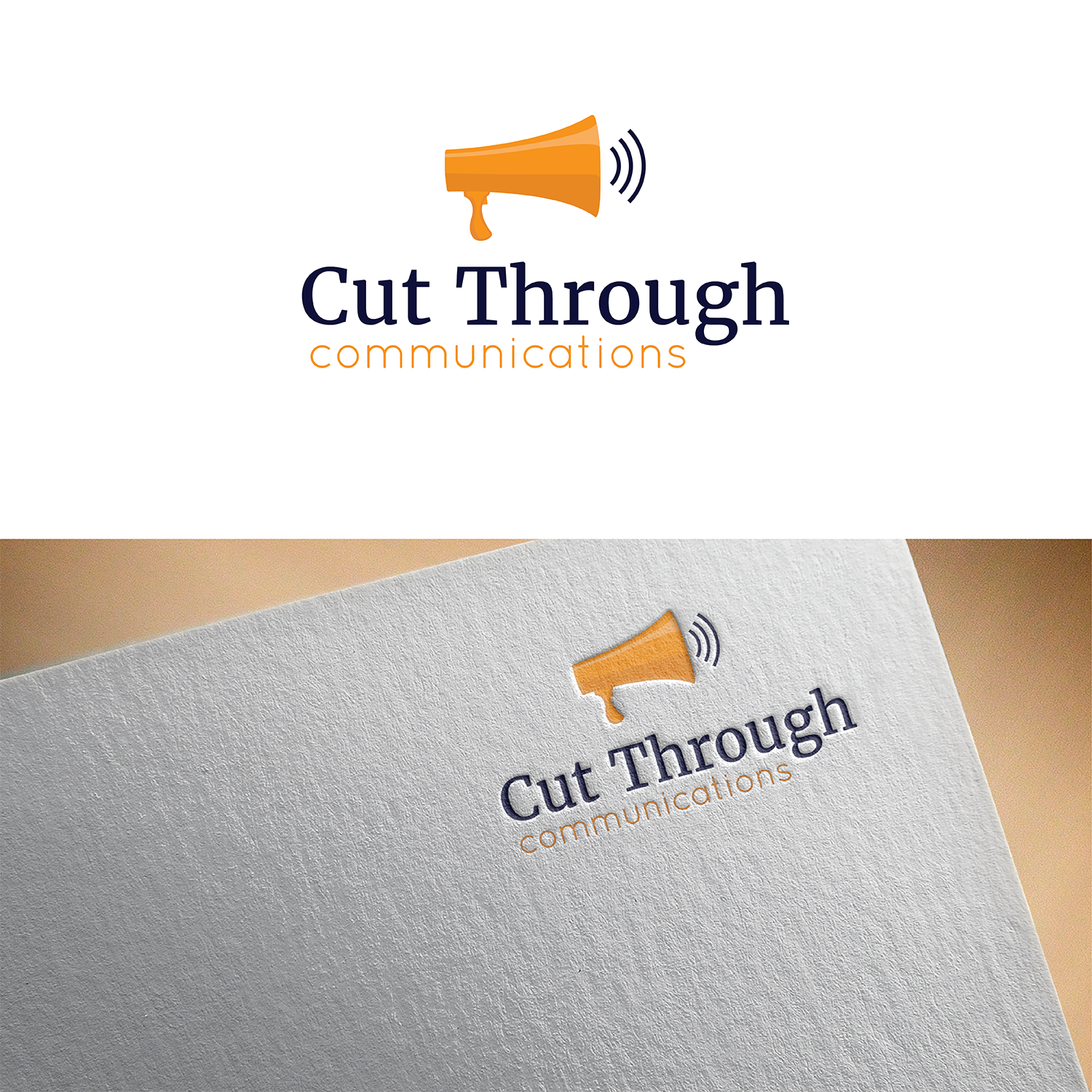 Diseño de Logo por Maximilian.Design para Cut Through Communciations | Diseño: #15332693