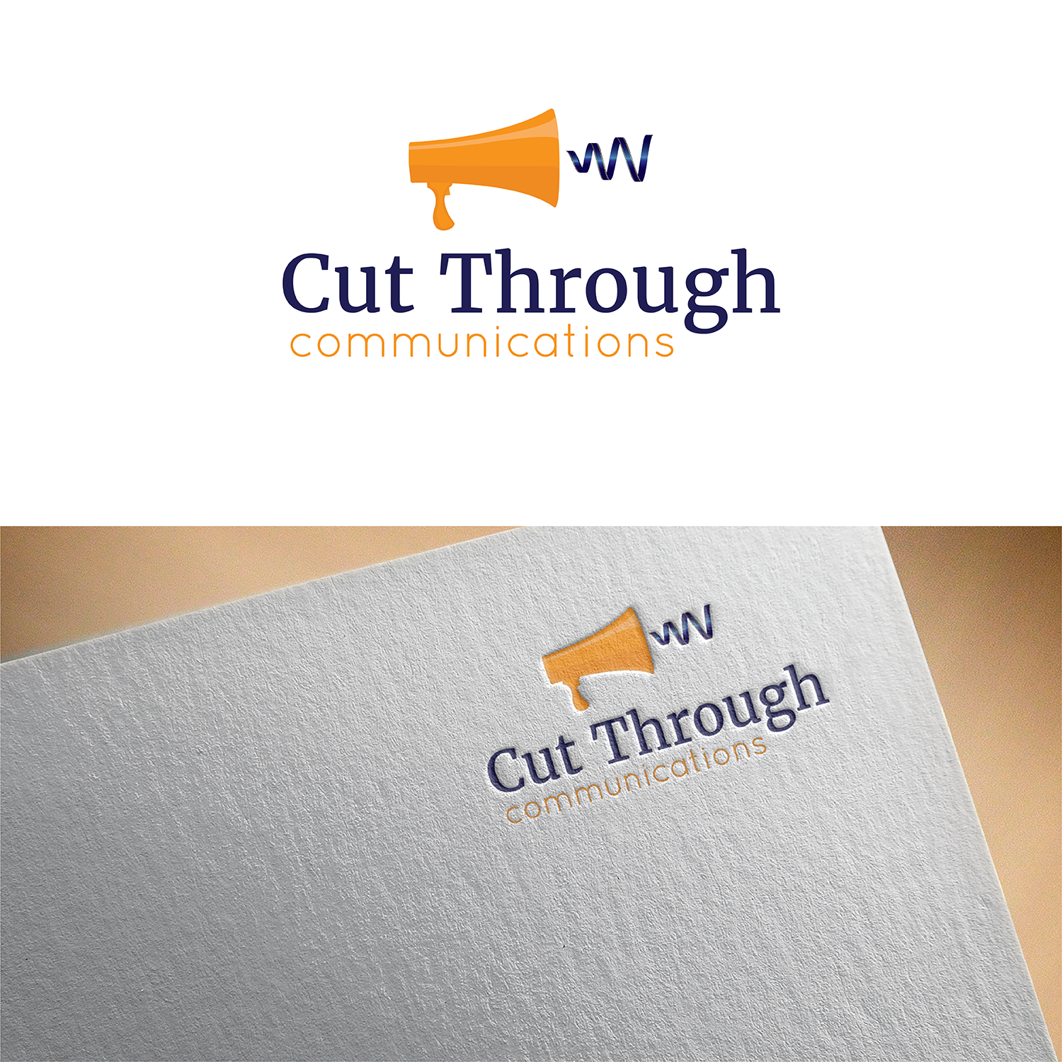 Diseño de Logo por Maximilian.Design para Cut Through Communciations | Diseño #15344368