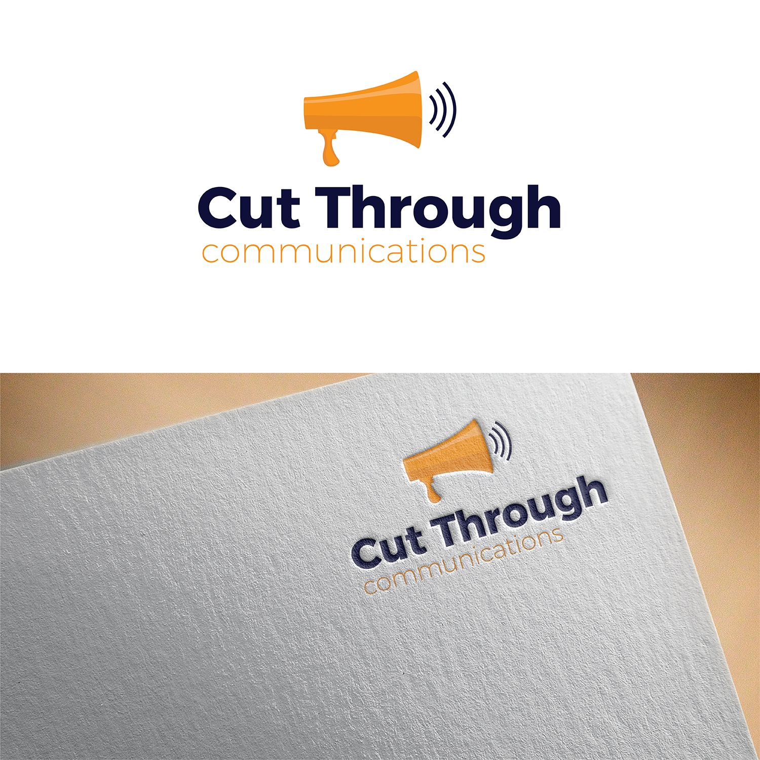 Diseño de Logo por Maximilian.Design para Cut Through Communciations | Diseño #15344537