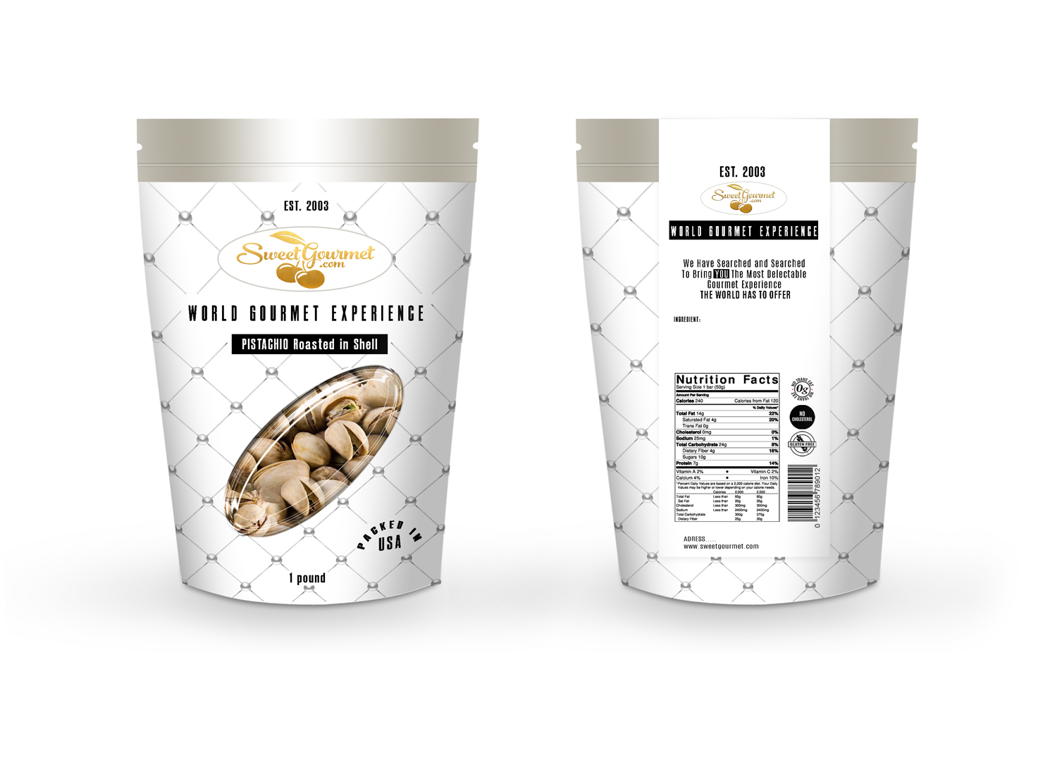 Diseño de Empaque por tarokun para SweetGourmet.com | Diseño #15267849