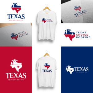 Texas Choice Roofing | Logo Design by Angkasa Official
