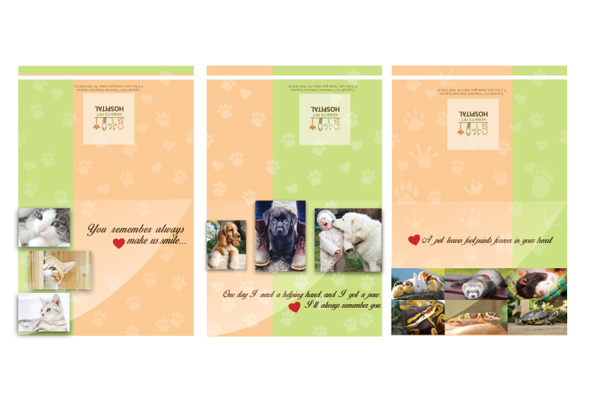 Schreibwaren-Design von nitovi11 für Heights Pet Hospital | Design #15295380