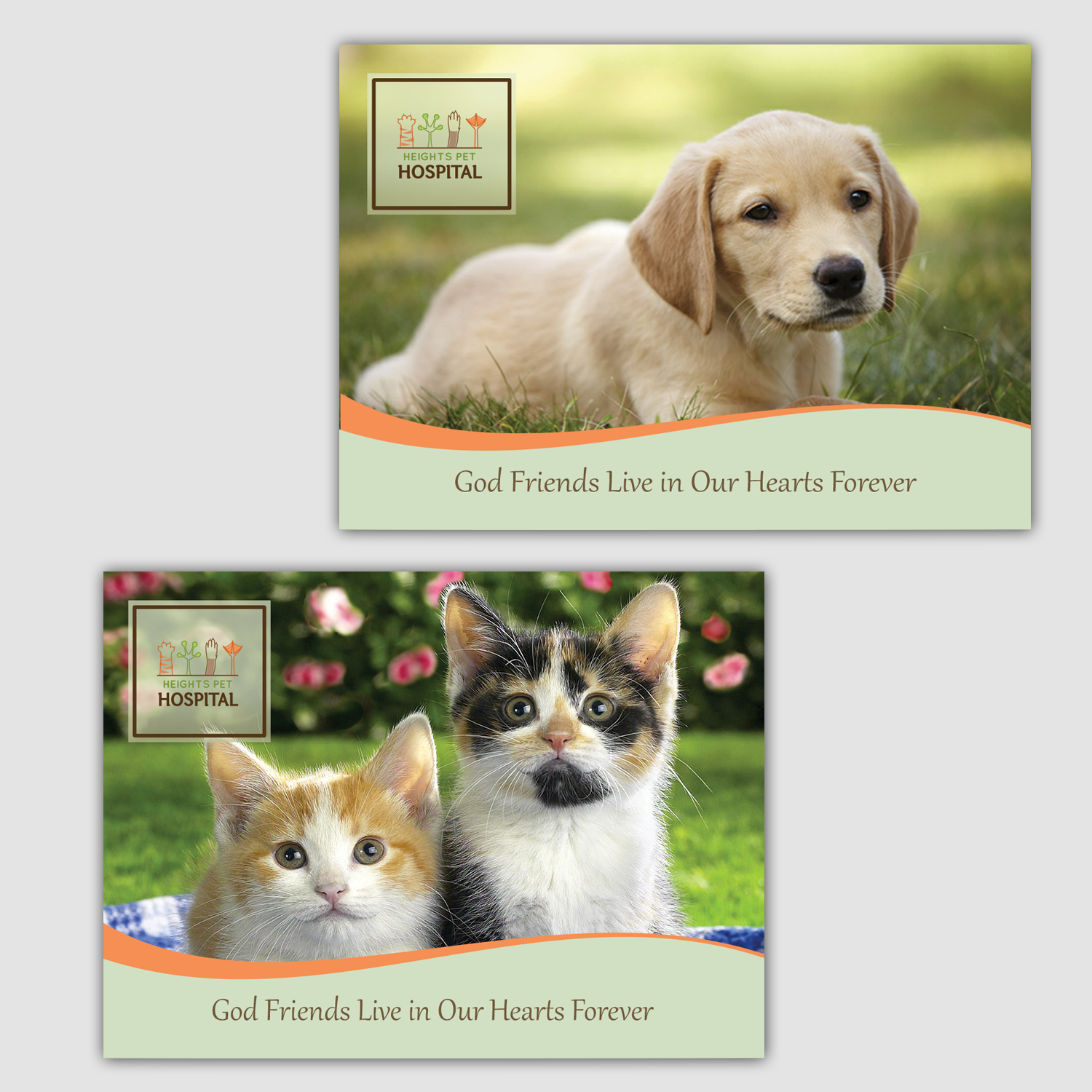 Stationery Design by Shabnum Khan for Heights Pet Hospital | Design #15344602
