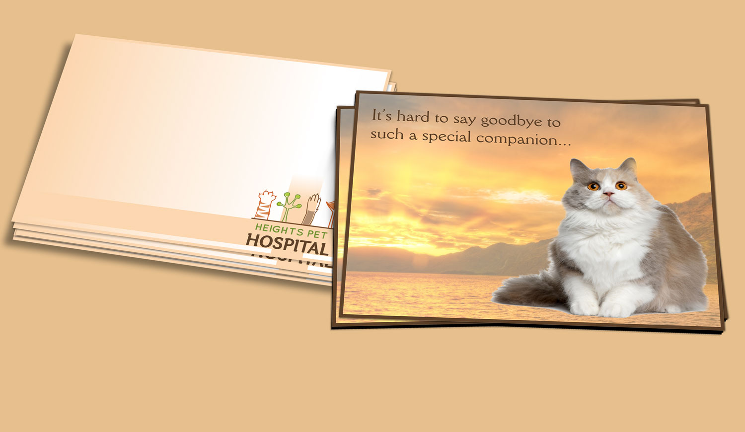 Schreibwaren-Design von Petter Goms für Heights Pet Hospital | Design #15413645