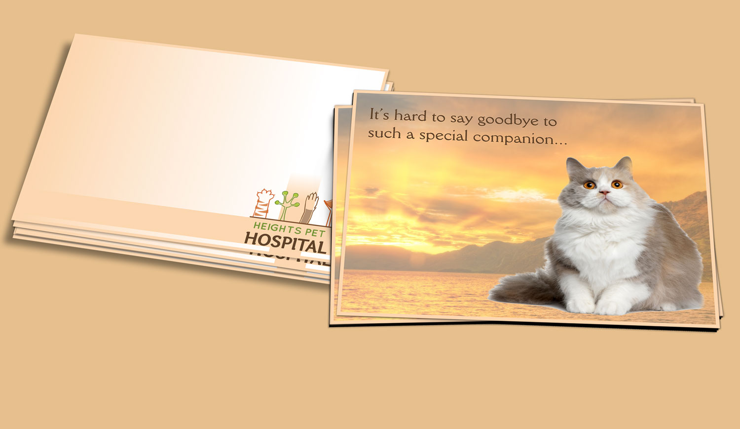 Stationery Design by Petter Goms for Heights Pet Hospital | Design #15413996