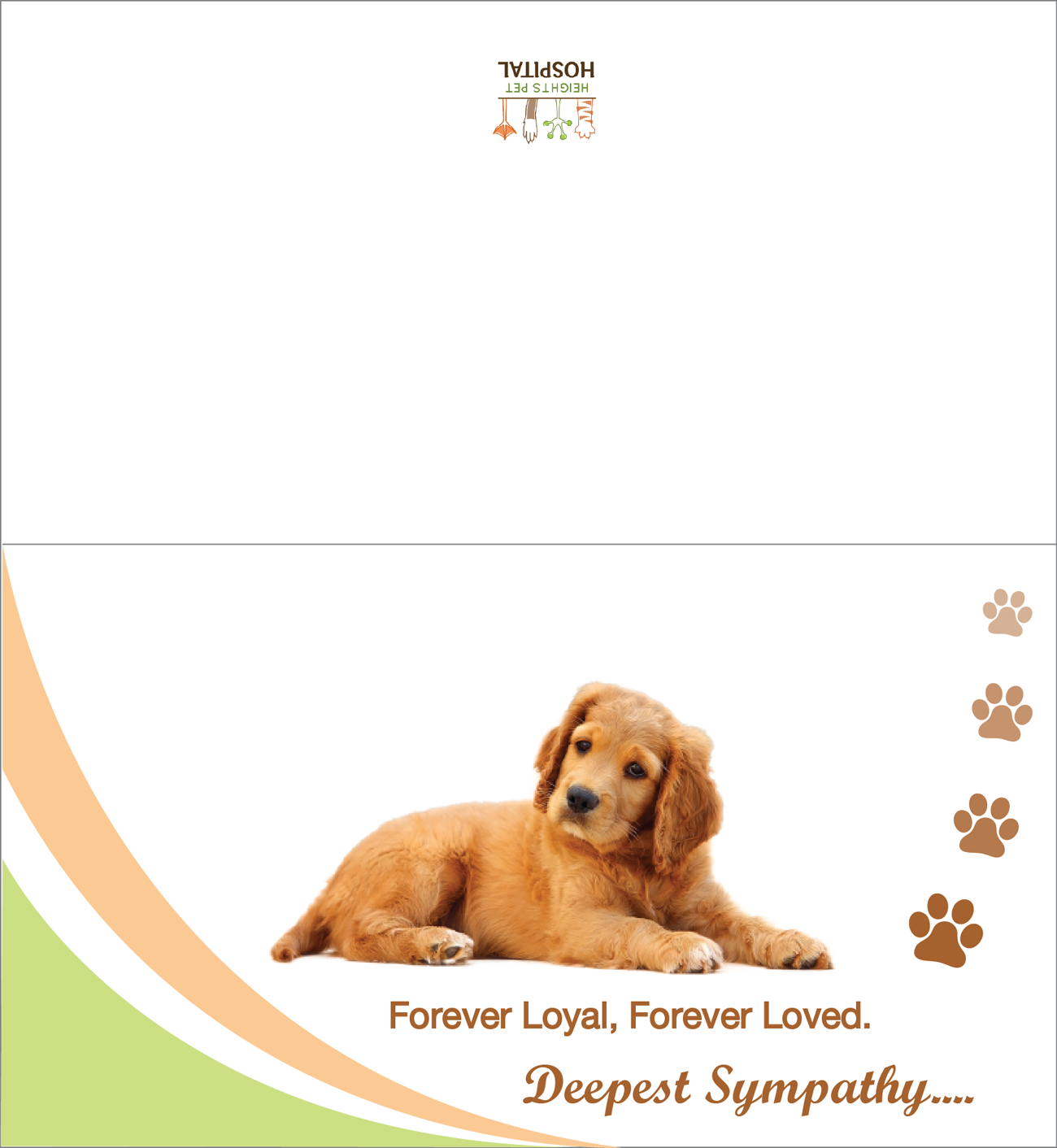 Stationery Design by finetouchc for Heights Pet Hospital | Design #15292837