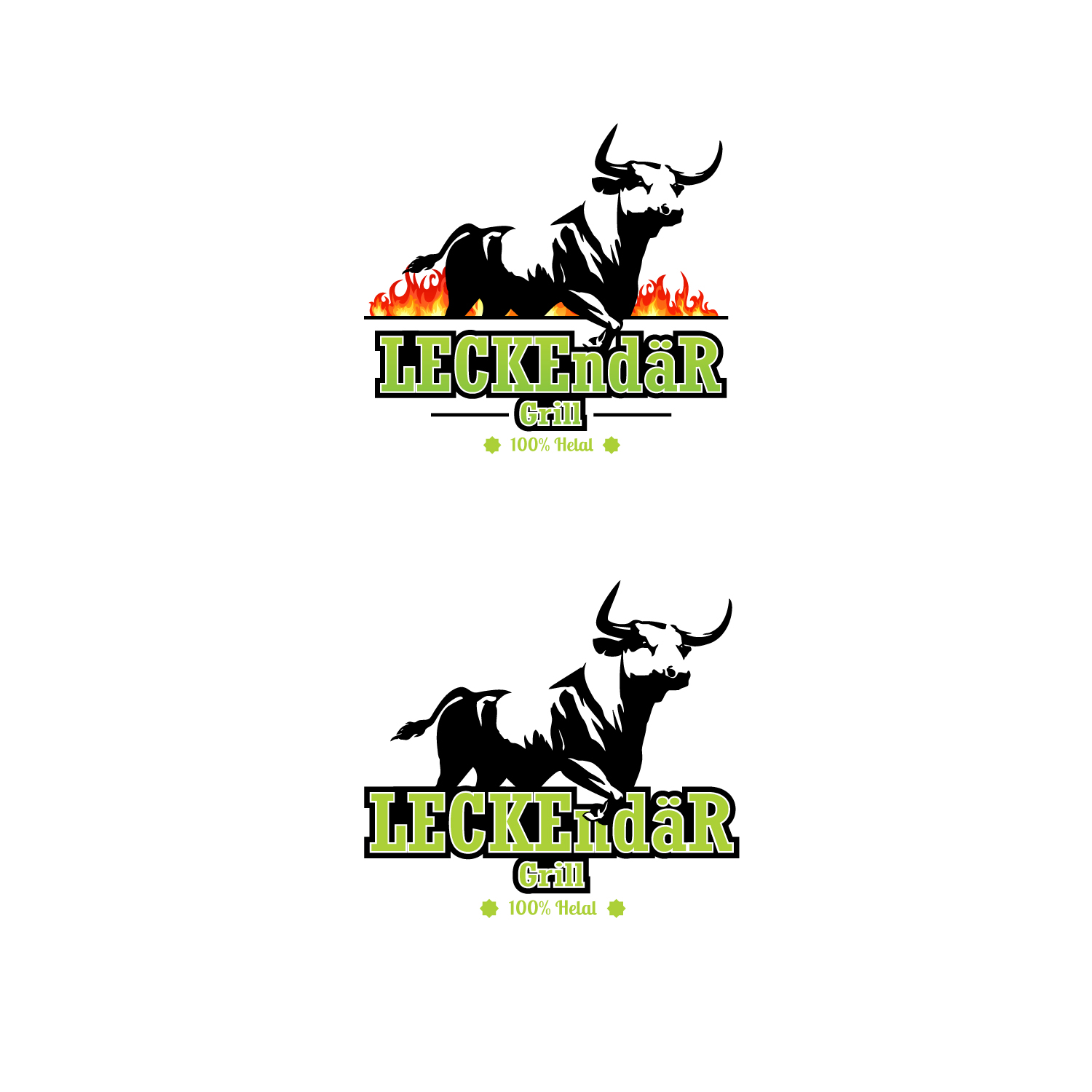 Diseño de Logo por JCC para Leckendär Grill | Diseño #15279781