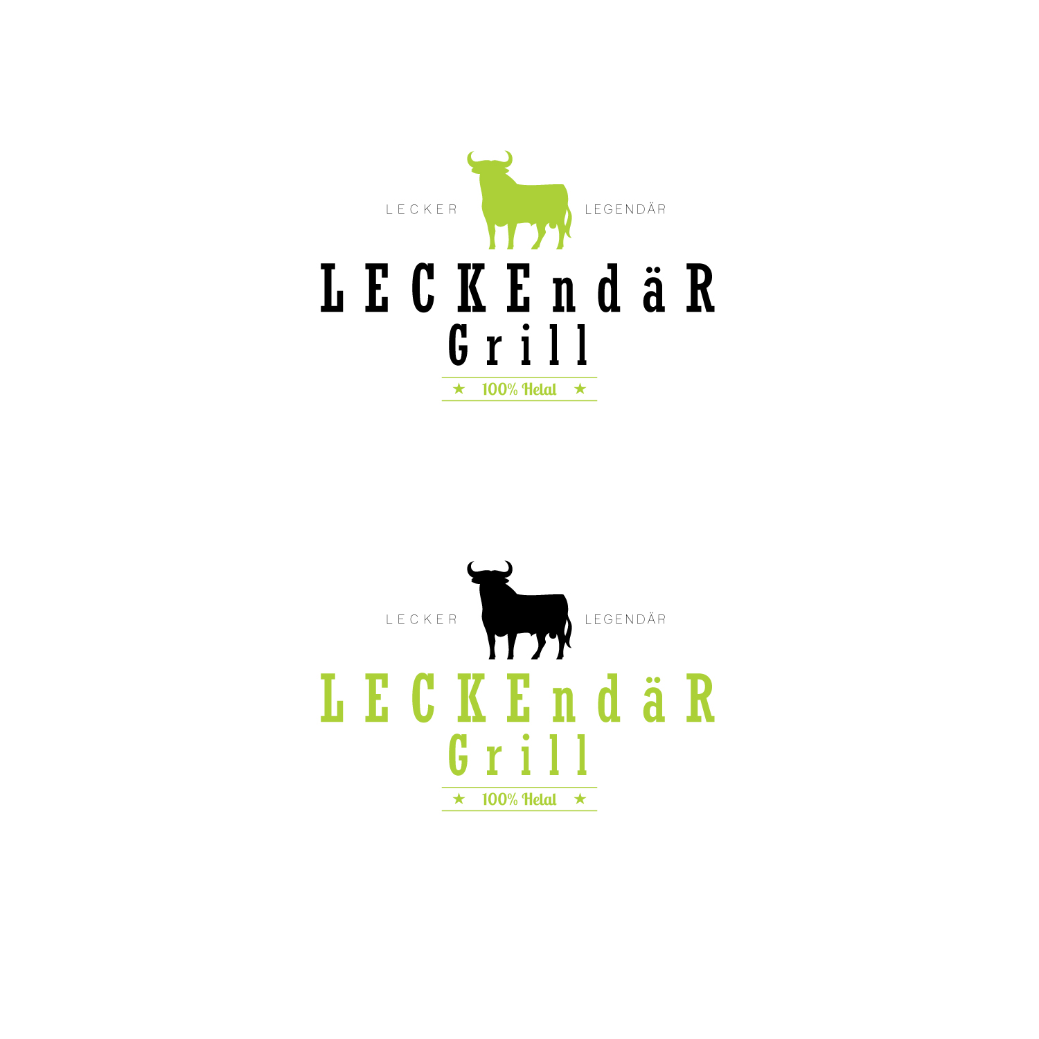 Diseño de Logo por JCC para Leckendär Grill | Diseño #15279782