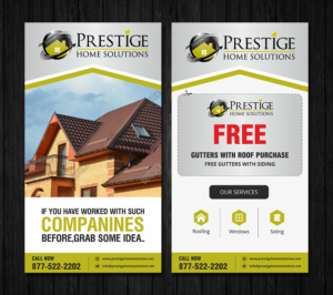 Postcard Design by ecorokerz for Prestige Home Solutions | Design: #15248705