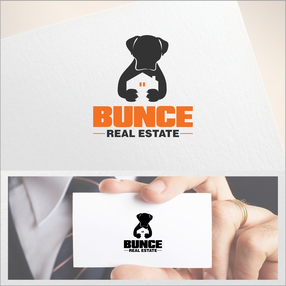 Logo Design by e-graphics for Bunce Real Estate  | Design #15248650