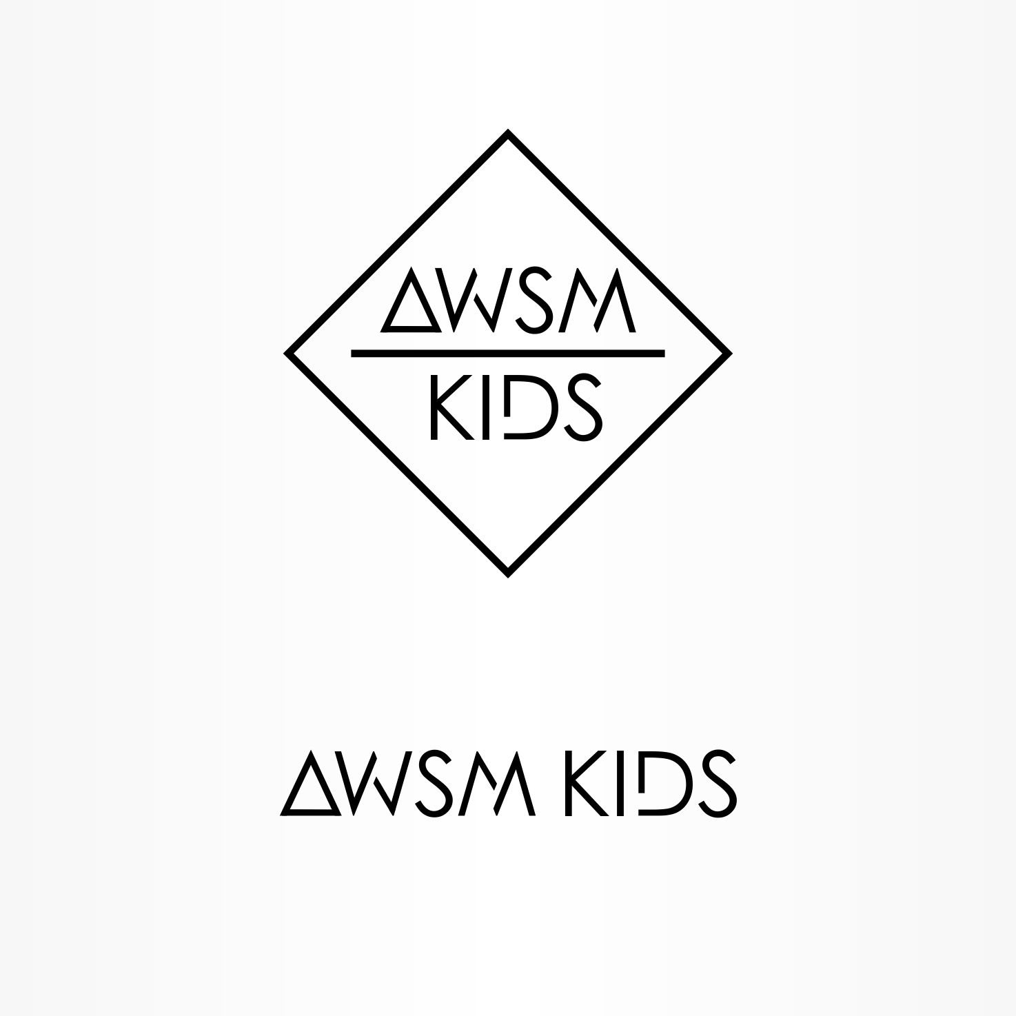 Logo Design by Ir Mv for Les vêtements AWSM KIDS | Design #15259698