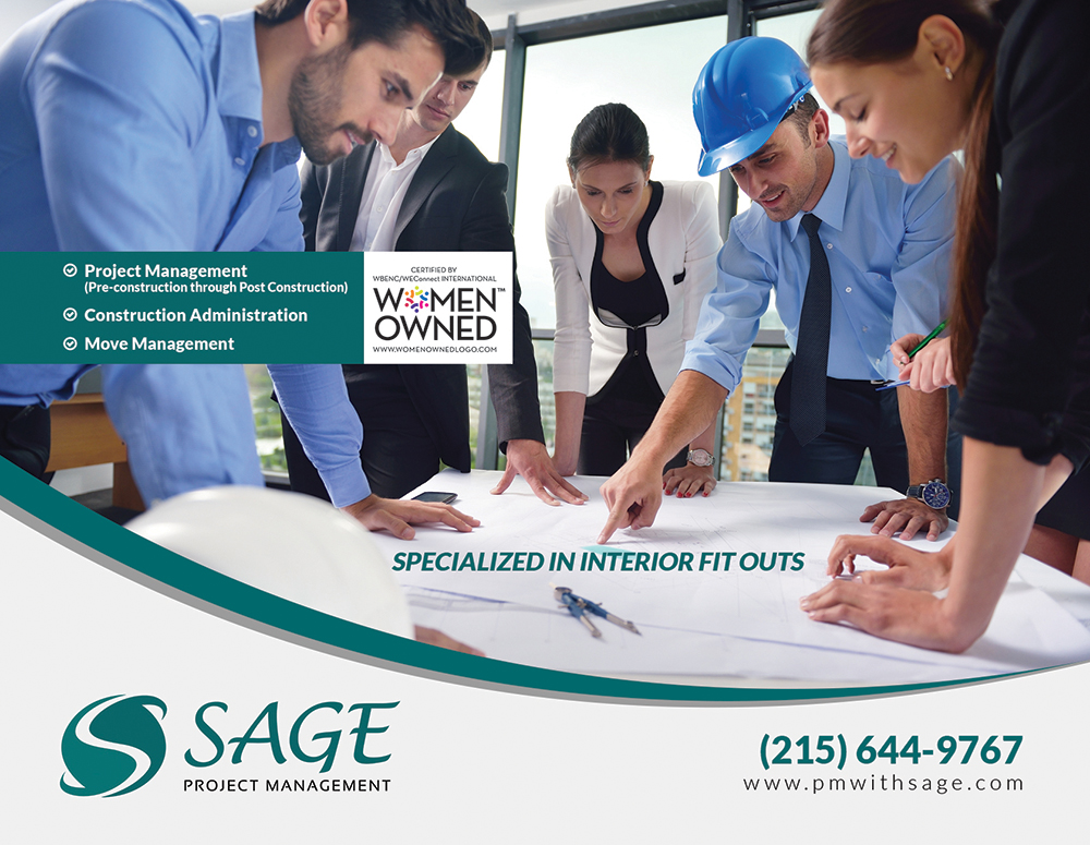 Postcard Design by VEGA-Designs for Sage Project Management | Design #15251689