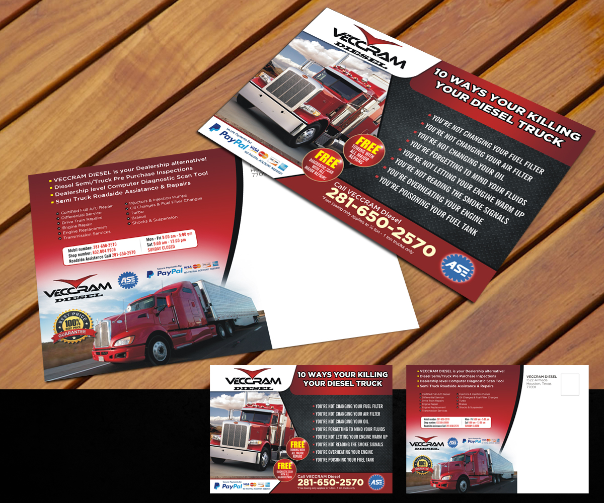 Postcard Design by Designers Hub for VECCRAM | Design #15320433