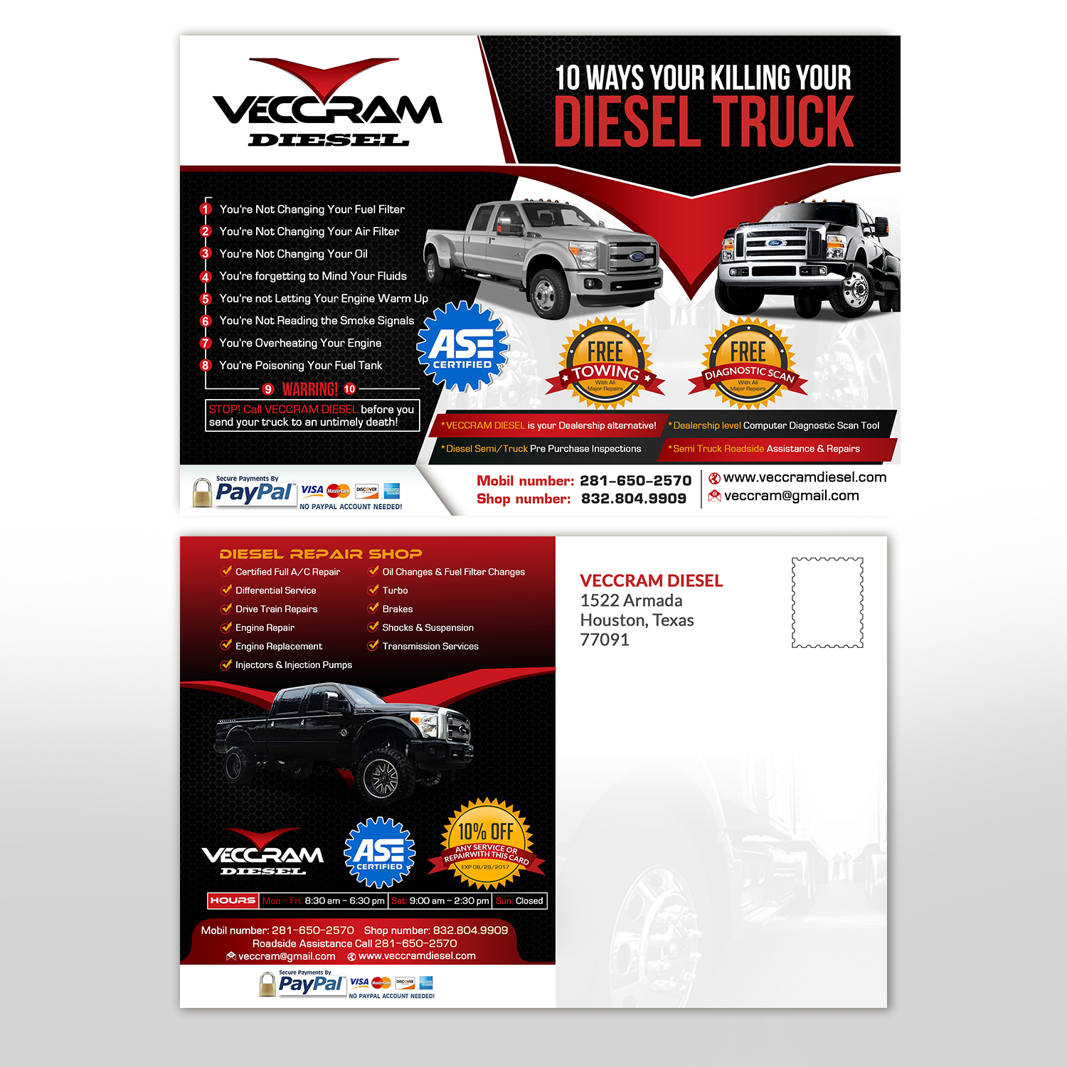 Diseño de Postal por hih7 para VECCRAM | Diseño: #15509575