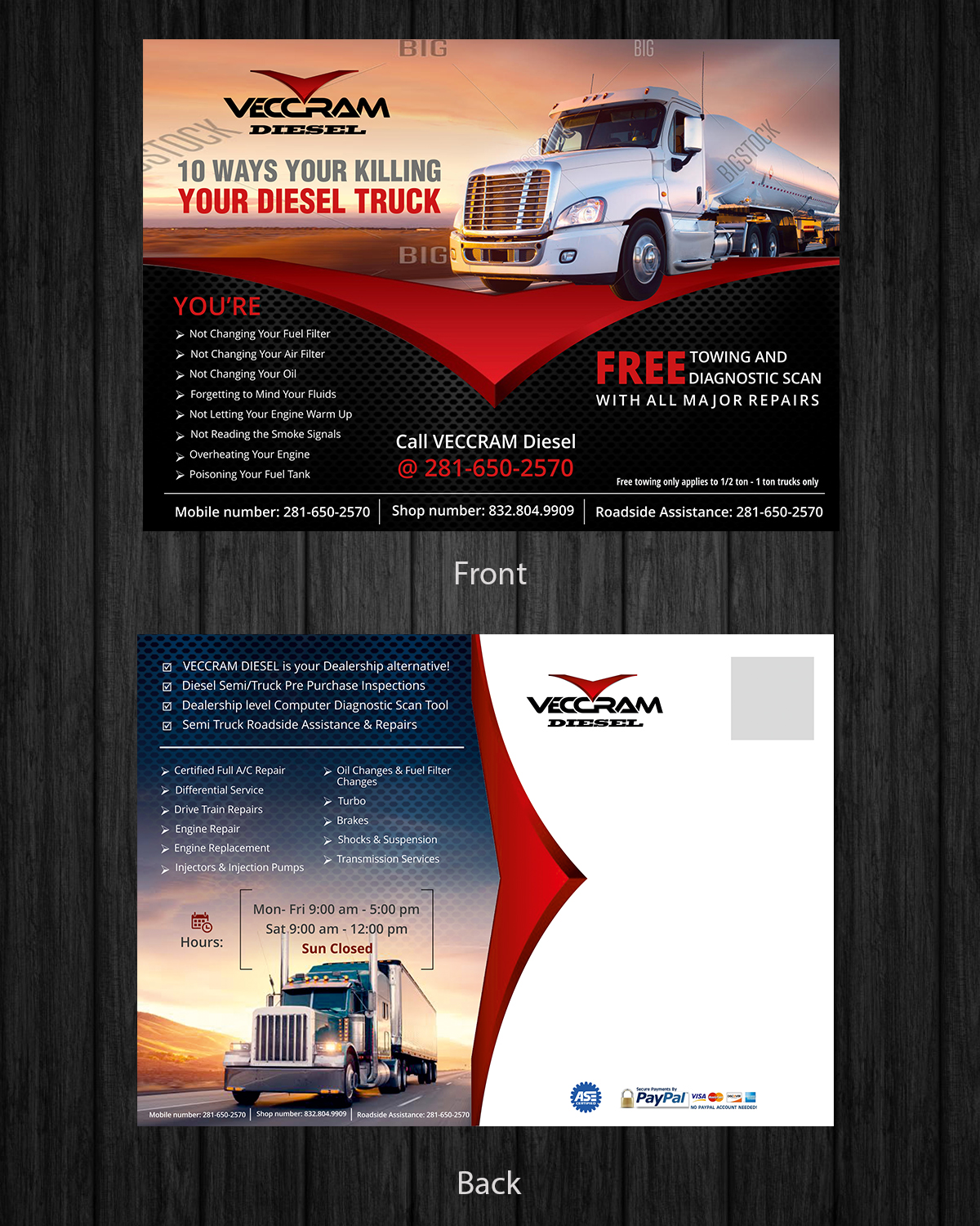 Postcard Design by ecorokerz for VECCRAM | Design #15284599