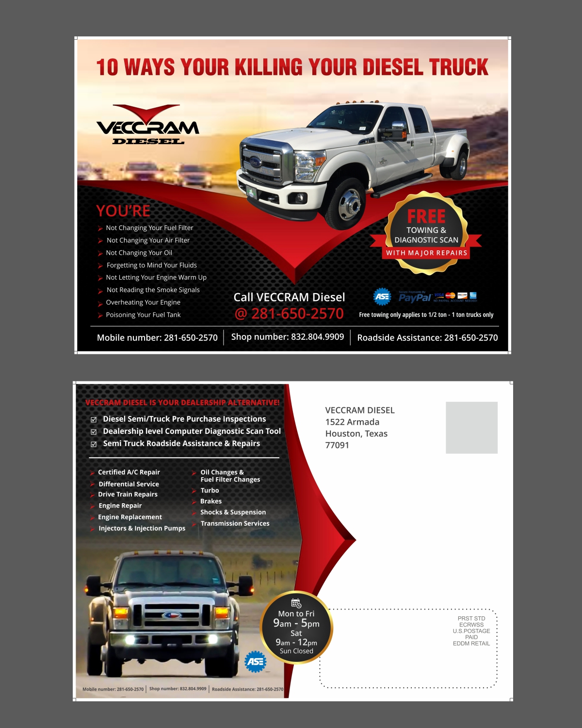 Postcard Design by ecorokerz for VECCRAM | Design #15336496