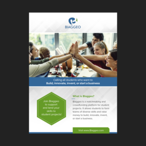 Student project platform needs an awareness flyer | Flyer Design by Eggo May P