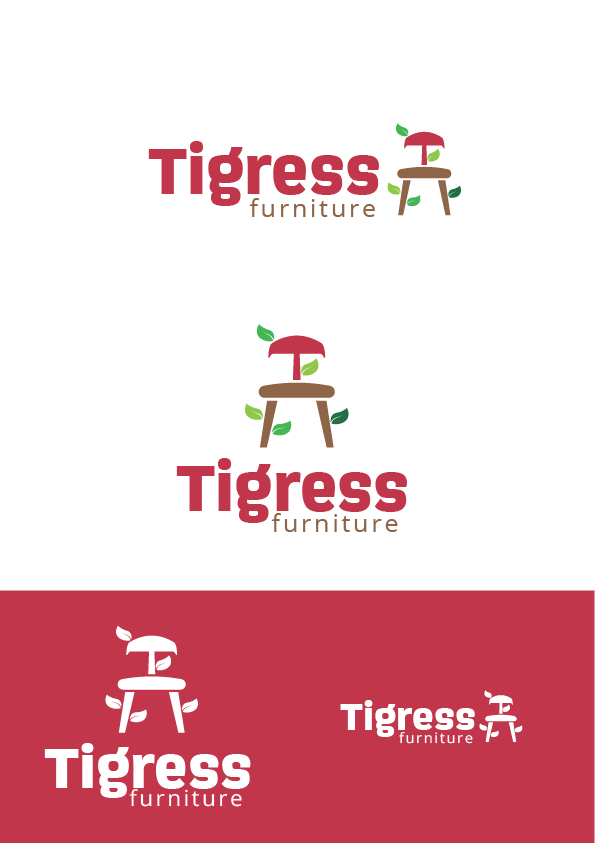 Diseño de Logo por Pixel Story para Tigress Furniture | Diseño #15259859