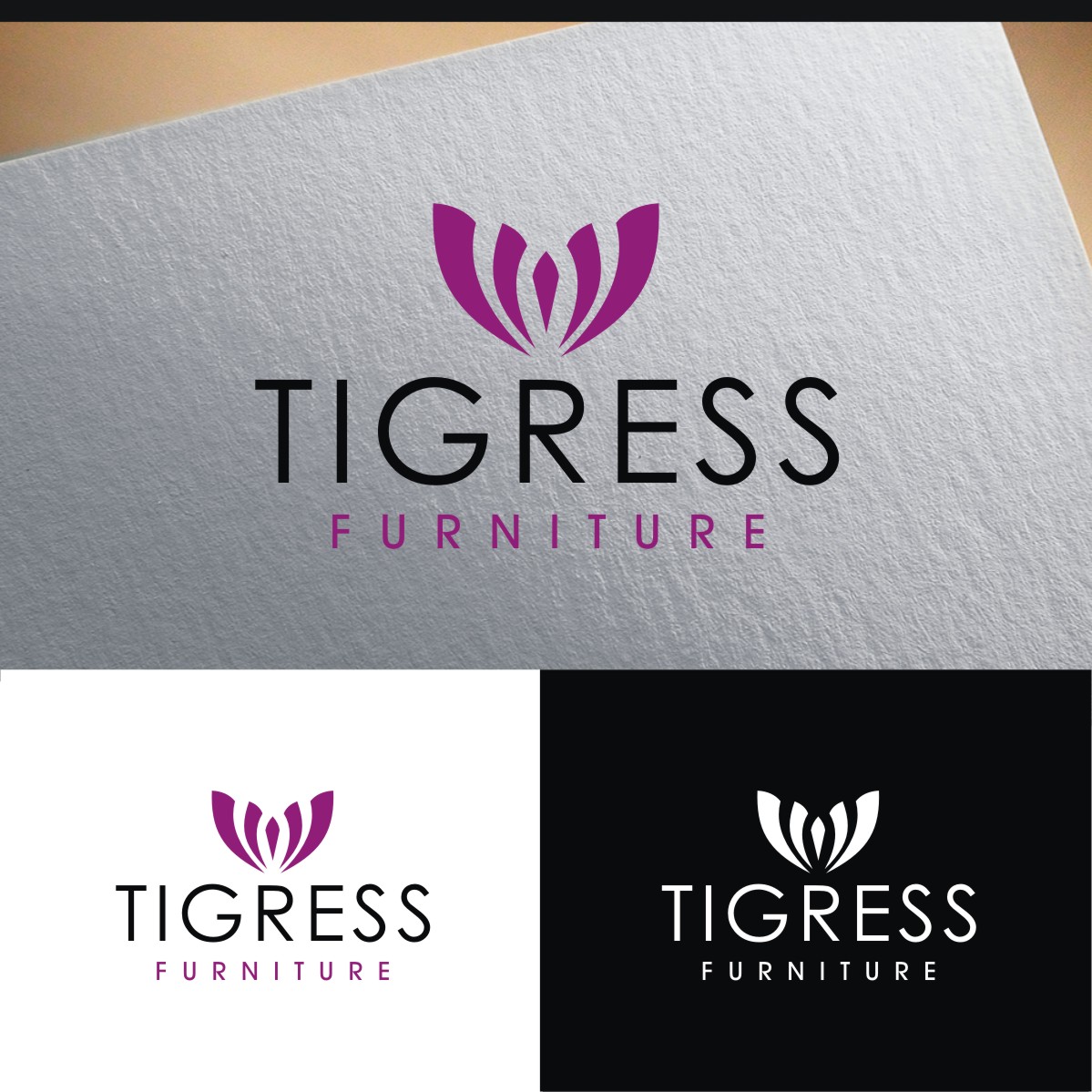 Logo Design by e-graphics for Tigress Furniture | Design #15250512