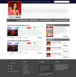 Wordpress Design by yasir for this project | Design: #2592091