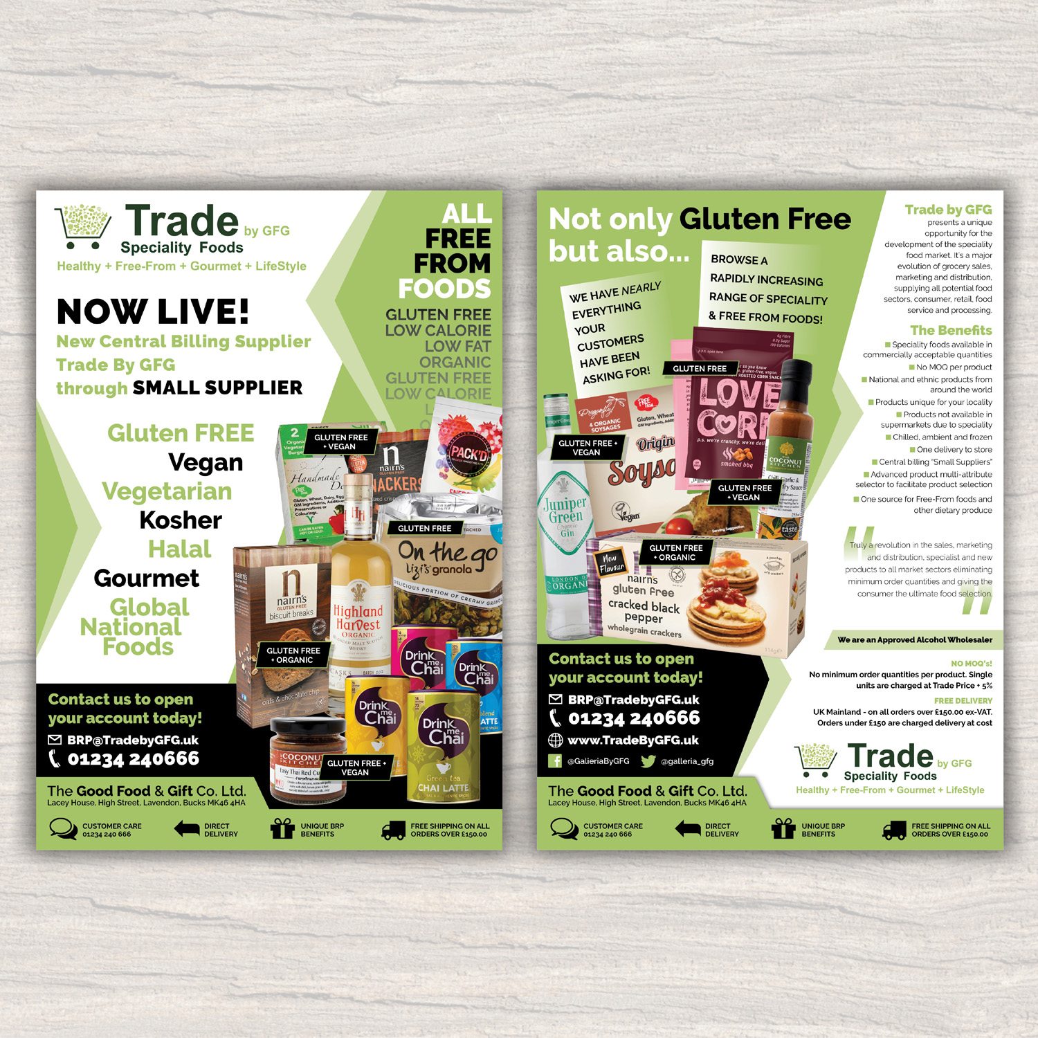 Flyer Design by Katyas Art and Design for The Good Food & Gift Company Ltd | Design #15354862