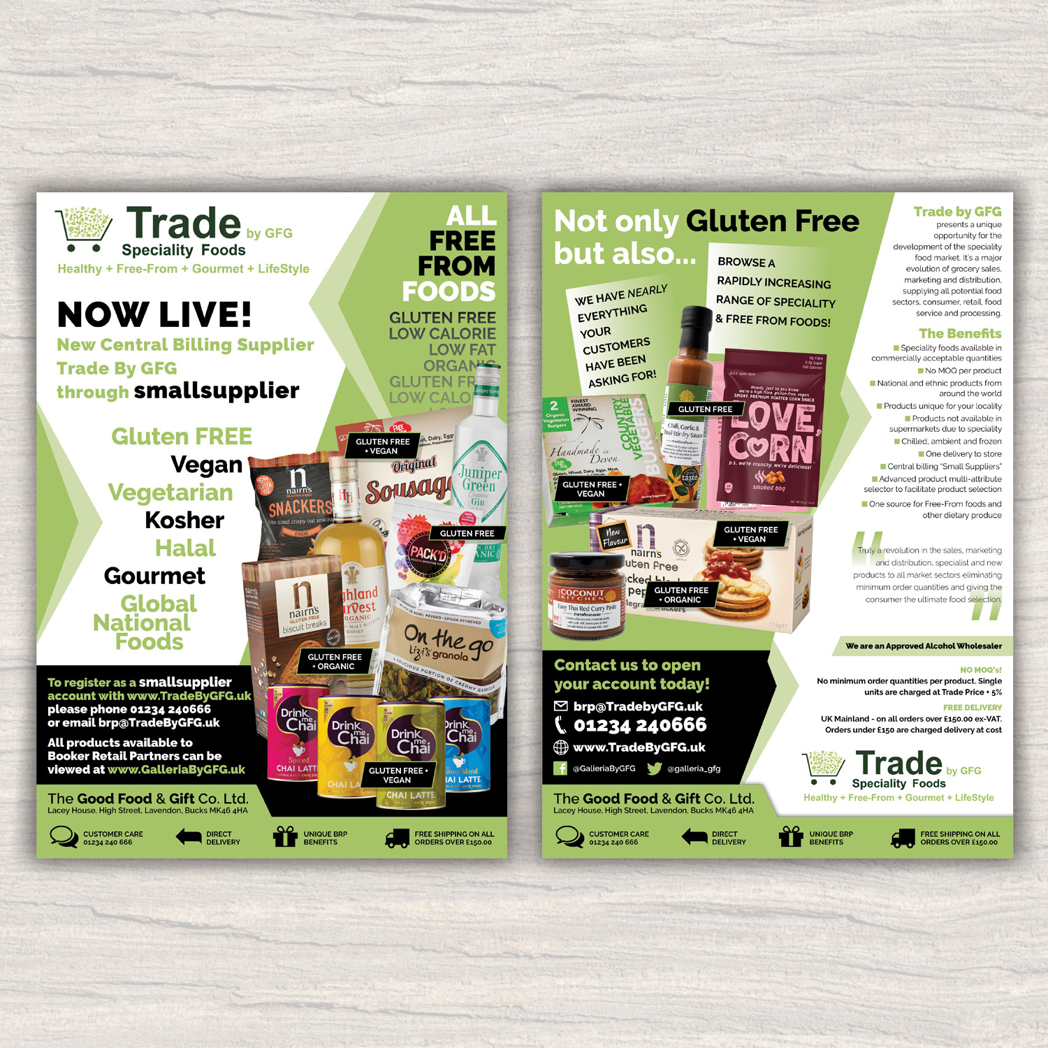 Flyer Design by Katyas Art and Design for The Good Food & Gift Company Ltd | Design #15511855