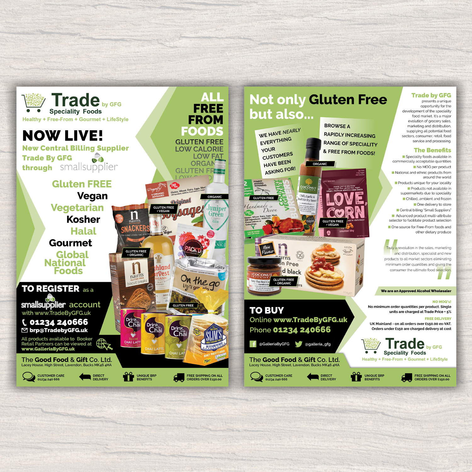 Flyer Design by Katyas Art and Design for The Good Food & Gift Company Ltd | Design #15547681