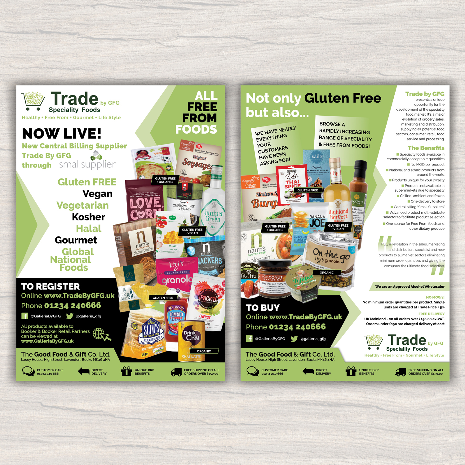 Flyer Design by Katyas Art and Design for The Good Food & Gift Company Ltd | Design #15710268