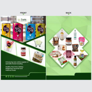 Design de Flyer par bwaycreationz pour The Good Food & Gift Company Ltd | Design #15275531