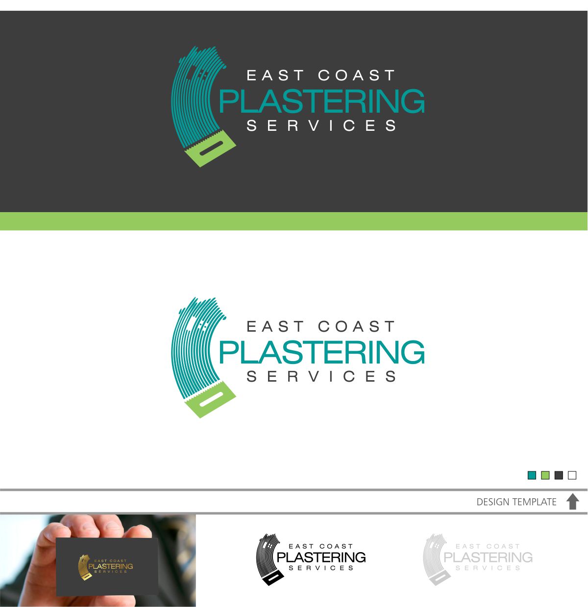Logo-Design von DesignMX (Renan Mejia) für East Coast Plastering Services | Design #15253426