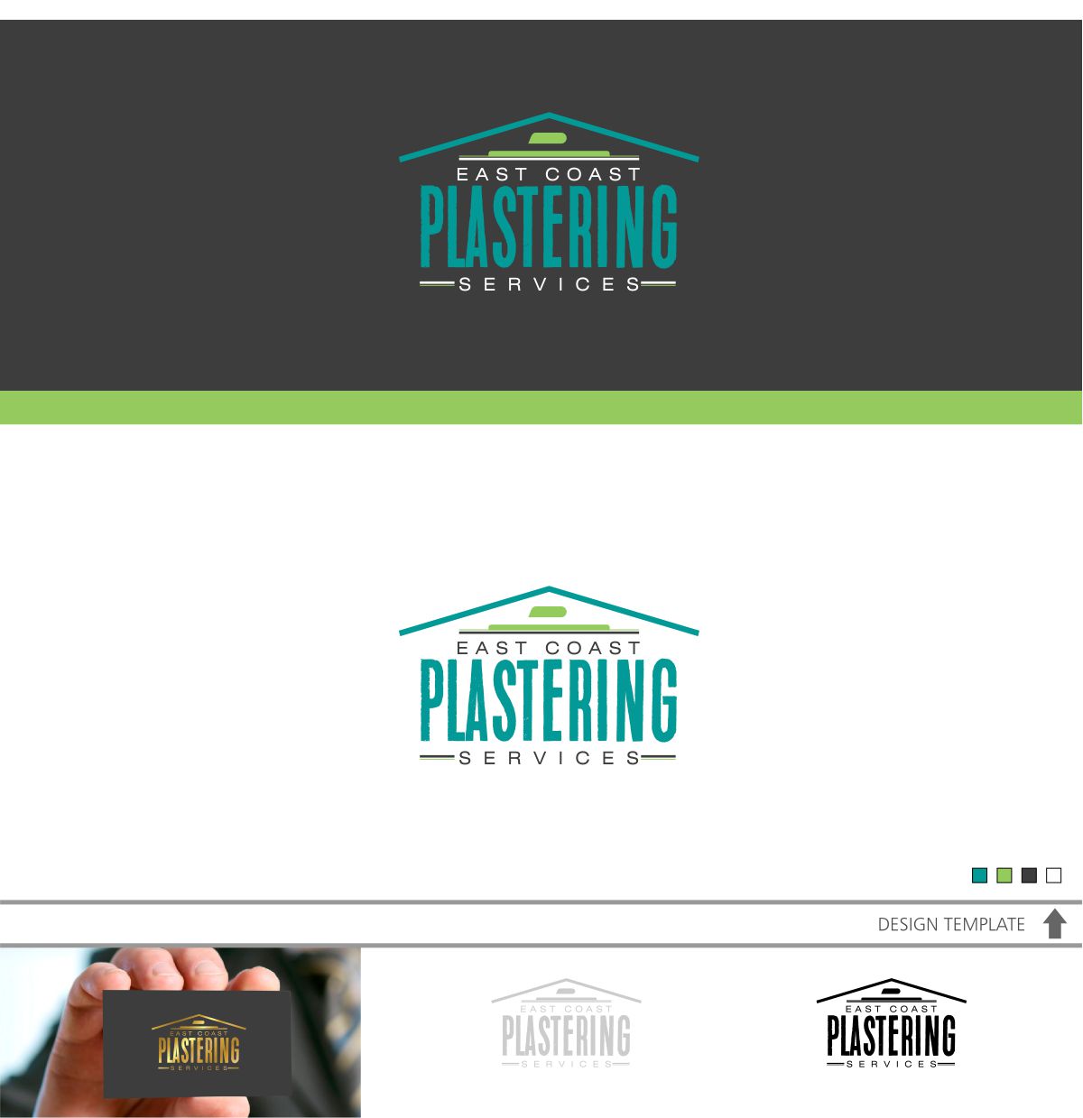Design de Logo par DesignMX (Renan Mejia) pour East Coast Plastering Services | Design #15253590