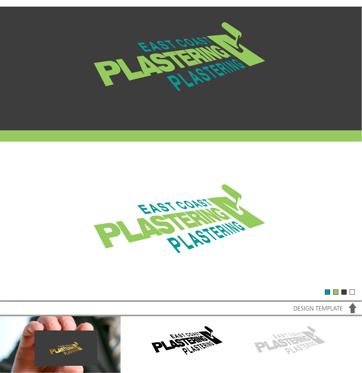 Design de Logo par DesignMX (Renan Mejia) pour East Coast Plastering Services | Design #15253592