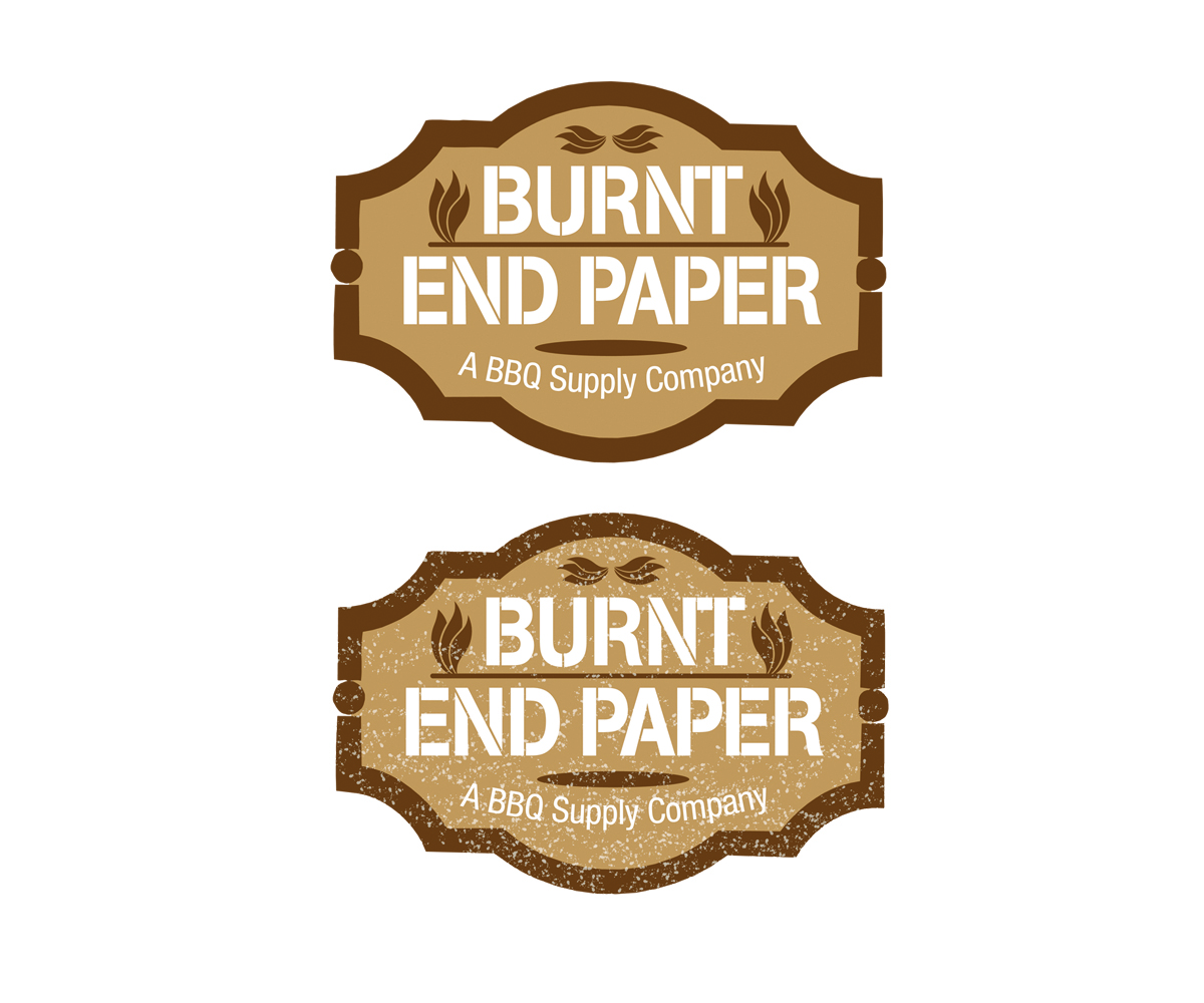 Logo Design by Hot Rod for Burnt End Paper | Design #15295237