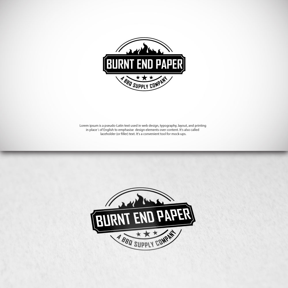 Logo-Design von Kingdom Vision für Burnt End Paper | Design #15274166