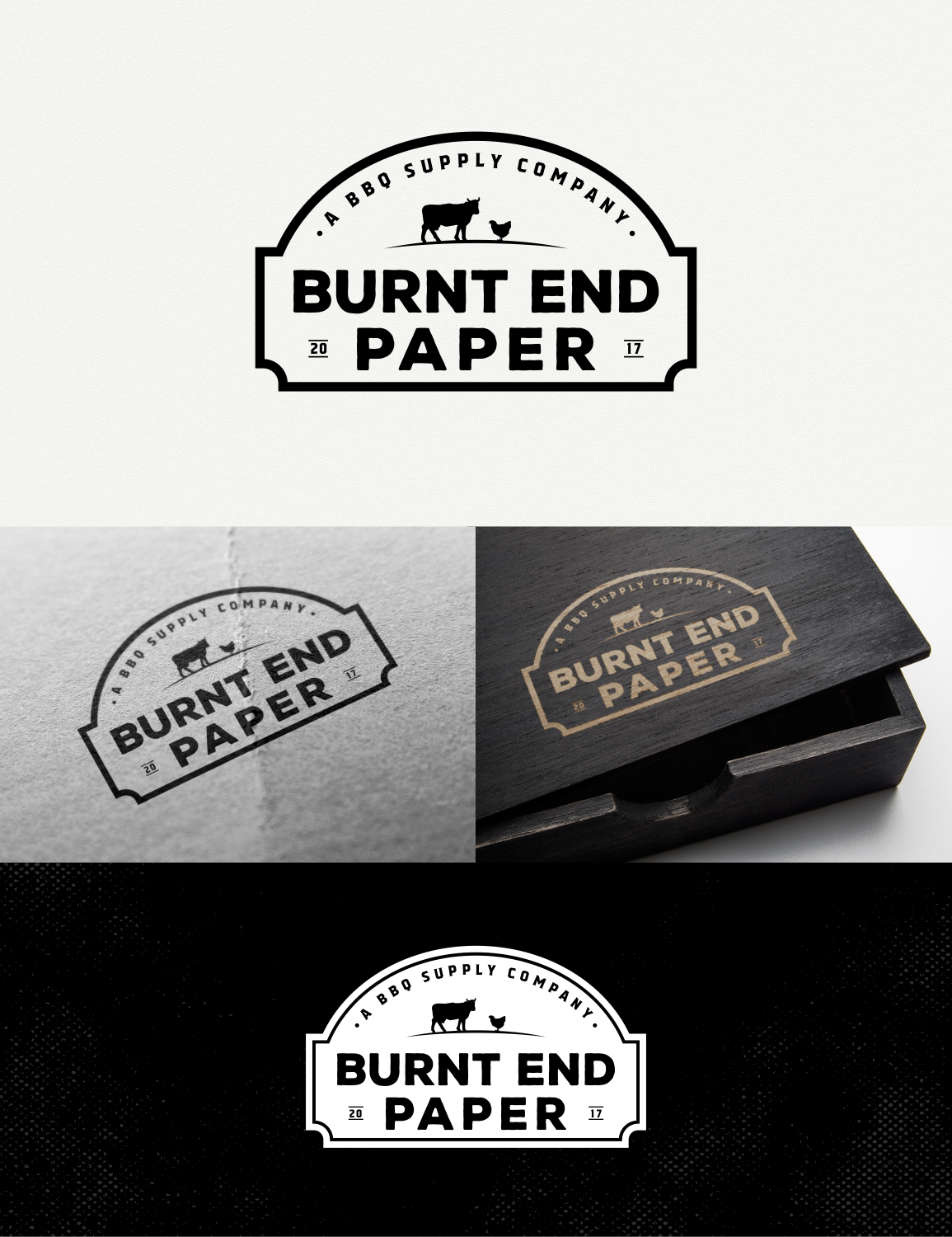 Logo-Design von Ankit Bhattarai für Burnt End Paper | Design #15268541