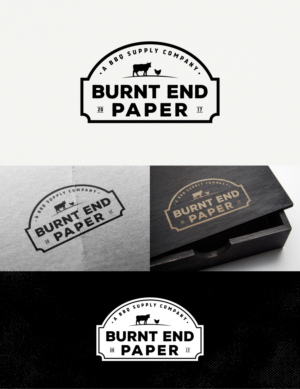 Logo-Design von Ankit Bhattarai für Burnt End Paper | Design #15268541