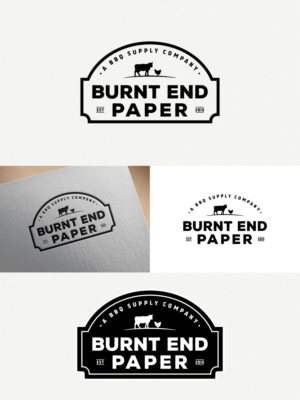 Logo Design by Ankit Bhattarai for Burnt End Paper | Design: #15295287