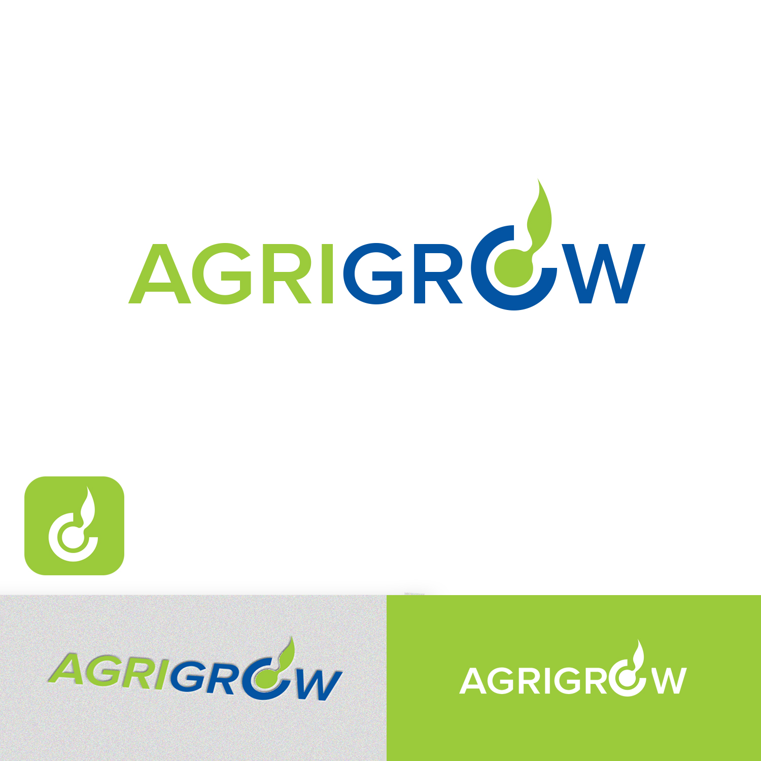 Logo Design by PrabhathJ for AgriGrow | Design #15471054