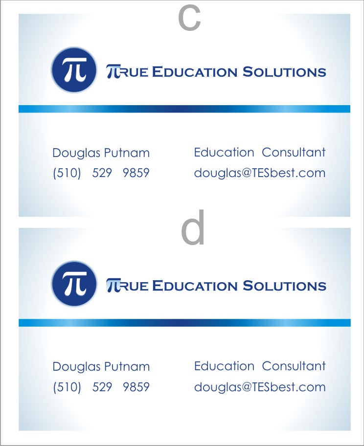 Business Card Design by sanislarasati for this project | Design #2610708