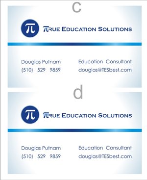 Business Card Design by sanislarasati for this project | Design: #2610708