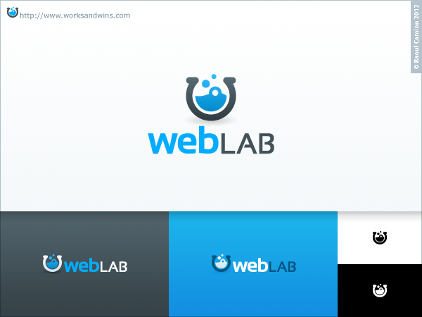 Logo Design by Raoul Camion for Web Lab Pty Ltd | Design #585935