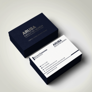 Aruba Executive Search - New Business Card Design Project	              | Business Card Design by Riz'