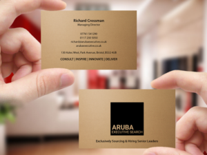 Visitenkarten-Design von Creations Box 2015 für dieses Projekt | Design: #15296254