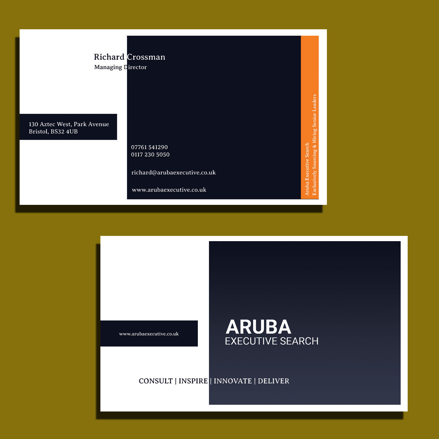 Business Card Design by Mohammad Jahran Chowdhury for this project | Design #15304402