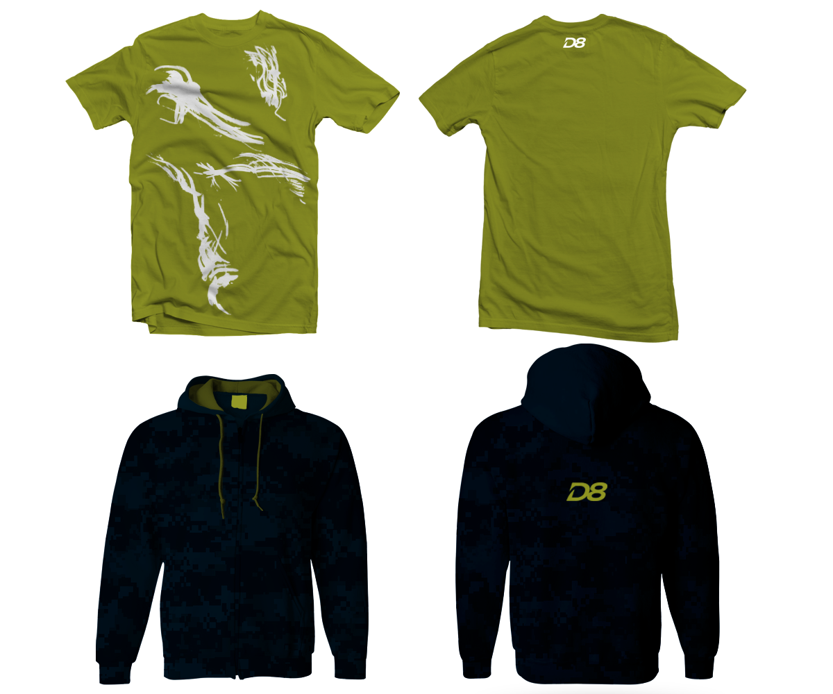 T-shirt Design by n54oz for D8 Fitness | Design #15260573